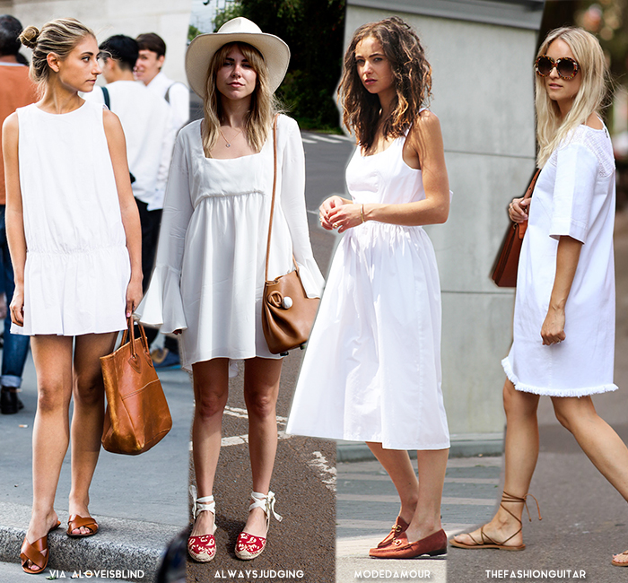 Un'estate vestita di bianco - Blue is in Fashion this Year