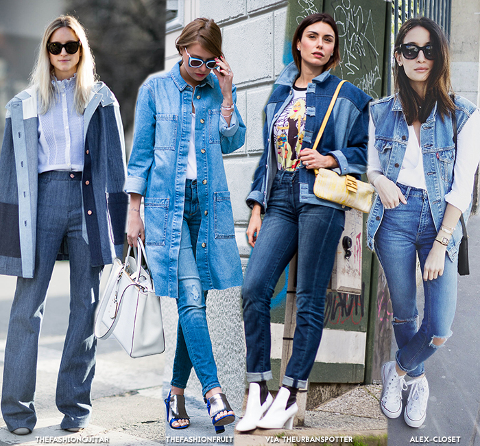 How to Wear Denim + Denim [Spring 2015 Edition] - Blue is in Fashion ...