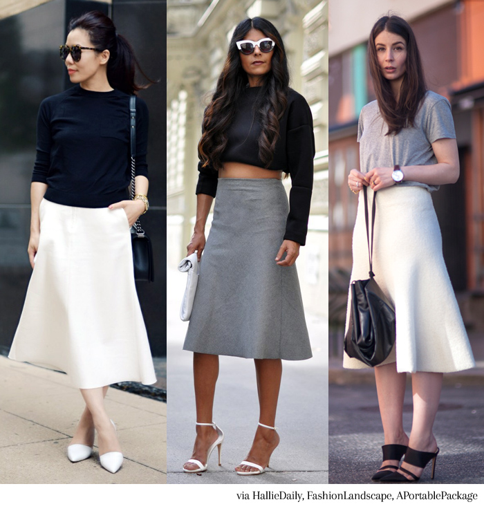 3x1 A-Line Skirts | Blue is in Fashion this Year | Bloglovin’